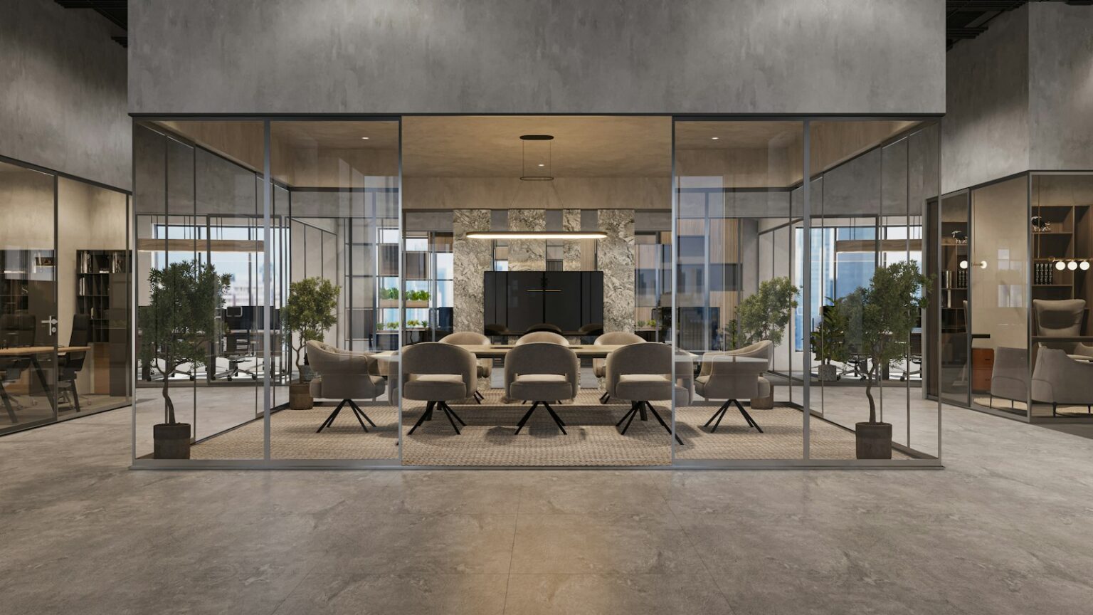 Commercial and Office Interiors by InterDeco